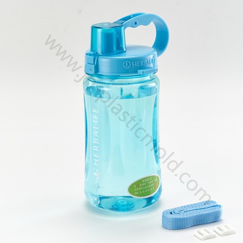 1L Custom logo Herbalife 24 big water bottle with straw and strong handle - Image 1