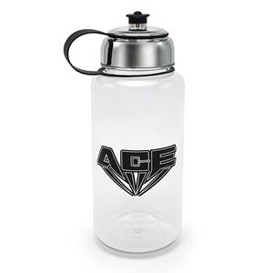 1L Portable Tritan sport water bottle with Silver lid 8008A