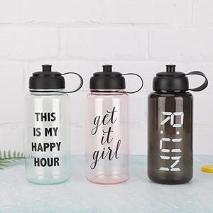 1L portable sport water bottle PC TRITAN PCTG plastic bottles
