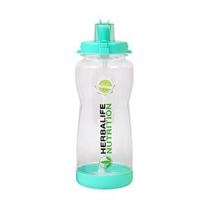 1L/2L Big size Herbalife water bottle with straw and handle straps