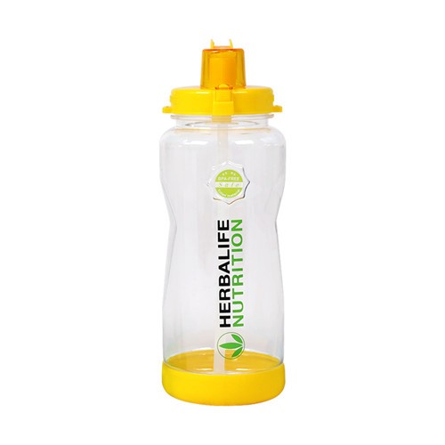 1L/2L Big size Herbalife water bottle with straw and handle straps - Image 4