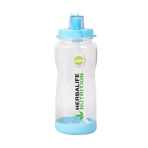1L/2L Big size Herbalife water bottle with straw and handle straps - Image 5