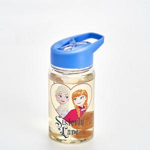 400ml Kids flip straw water bottle Tritan bpa free cartoon printing