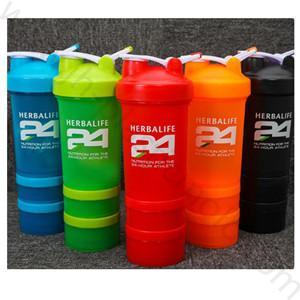 500ML Herbalife protein shaker bottle with 3 layer compartments