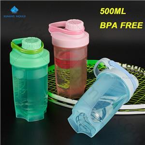 500ML custom logo herbalife protein shaker bottle with screw lid