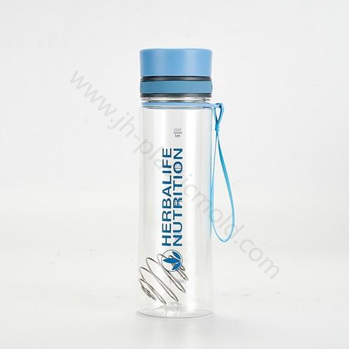 600ml Tritan bpa free water bottle with double lid - Image 3