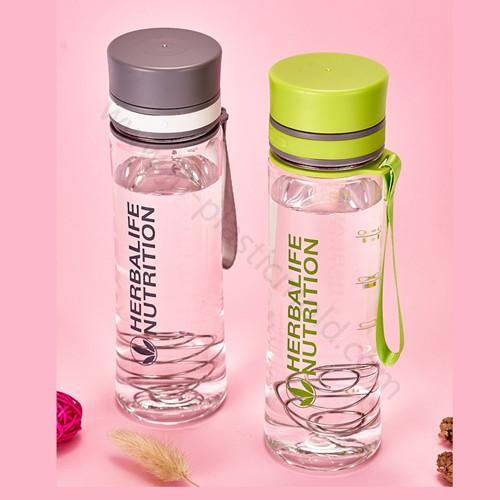 Customized logo Bpa free tritan clear sport water bottle with straps 600ml - Image 4