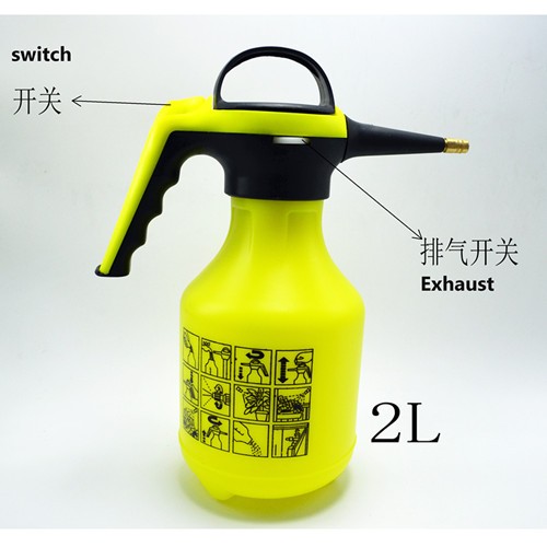 Big handle 2L air Pressure Sprayer Bottles Adjustable copper Nozzle - Image 4