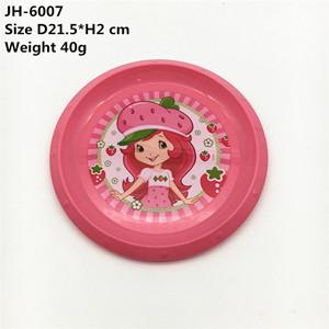 Bpa free Kids plastic dinner servicing plate 6007 Bpa free Kids plastic dinner servicing plate 6007