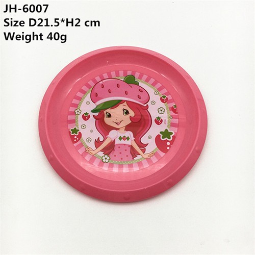 Bpa free Kids plastic dinner servicing plate 6007 - Image 3