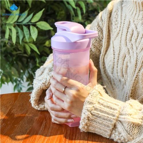 Bpa free Outdoor plastic sport drinking protein shaker bottle 700ml - Image 4