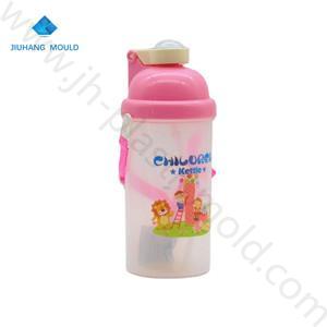 Bpa free PP plastic flip top straw water bottles for Kids school 500ml