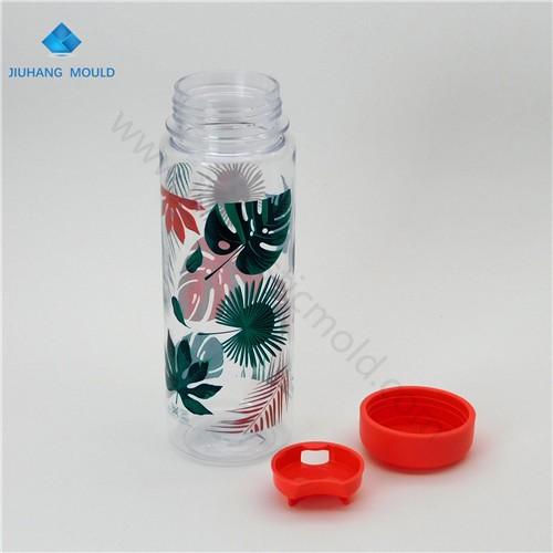 Bpa free my plastic water bottles with fliter 600ML custom print logo - Image 2