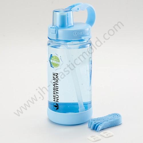 China supplier 1L sport herbalife botella straw water bottle portable handle bpa free - Image 2
