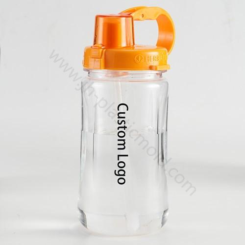 China supplies 1L 2L plastic herbalife big water bottle with straw - Image 4
