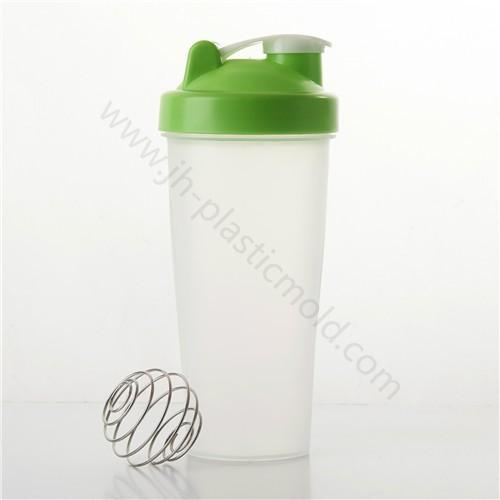 Custom 600ml flip top shaker protein water sport bottle bpa free - Image 2