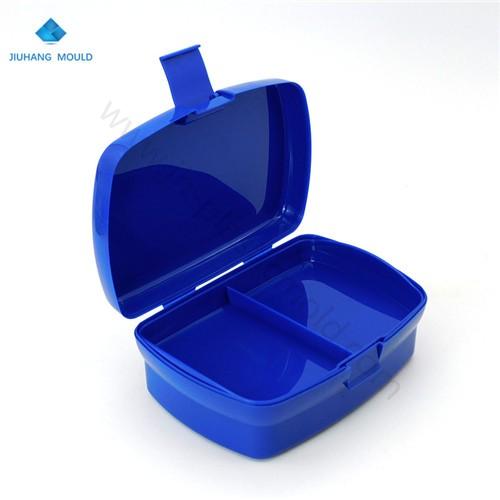 Custom PP plastic lunch box with removable compartment for Kids - Image 2