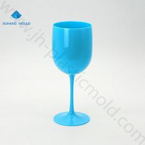 Custom logo Plastic Champagn Goblet Wine Glasses for Wedding 16oz
