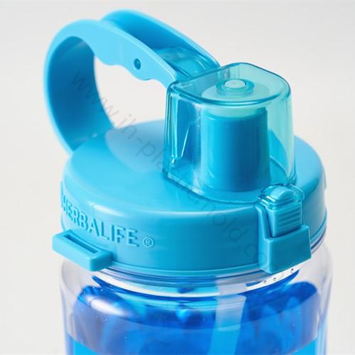 Custom logo herbalife 24 nutrition plastic water bottle with straw 1L 2L - Image 2