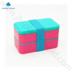 Double Layers Bento Box Plastic Lunch Box Food Container Microwavable 