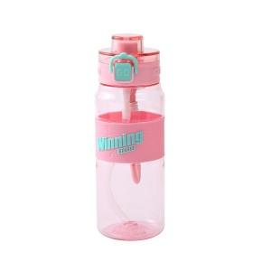 Durable Tritan Sports Bulk Water Bottle with Straw 520ml Bpa Free