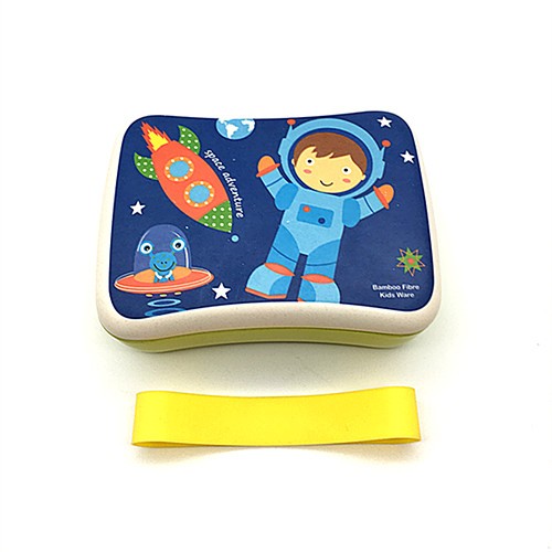 Eco-friendly biodegradable Bamboo fiber lunch box bento box for kids - Image 3