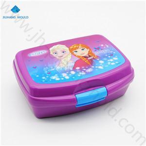 Custom PP plastic children sandwich lunch box for baby bpa free
