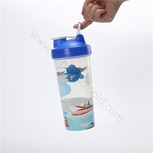 Full color print bpa free sport shaker protein cups shaker bottle 600ml - Image 3