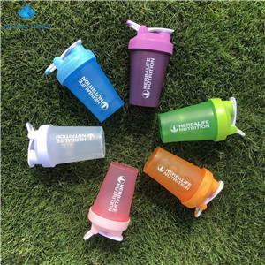 Herbalife Classic 400ml fitness shaker protein bottles with handle