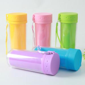 High quality double wall plastic water bottle for Advertising 400ml High quality double wall plastic water bottle for Advertising 400ml