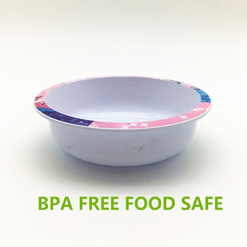 BPA free plastic Kids service dinner soup bowl JH 6008 - Image 3