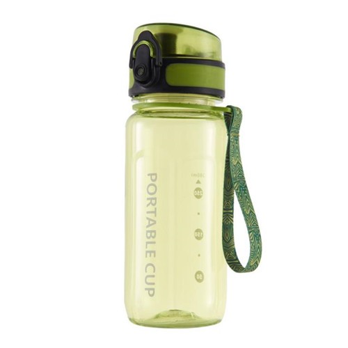 Leak proof Portable Tritan flid top lid water bottle with handle 380ml/480ml - Image 2