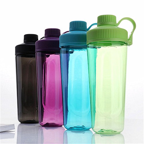 New 500ml slim shape gyms fitness protein shaker bottle with mixer ball - Image 3