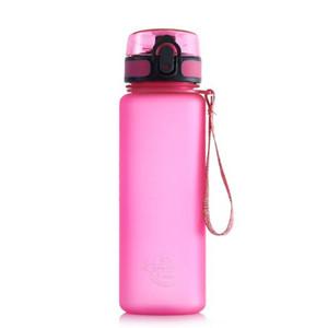 New frosted tritan portable sport water bottle with 1-click opener bpa free