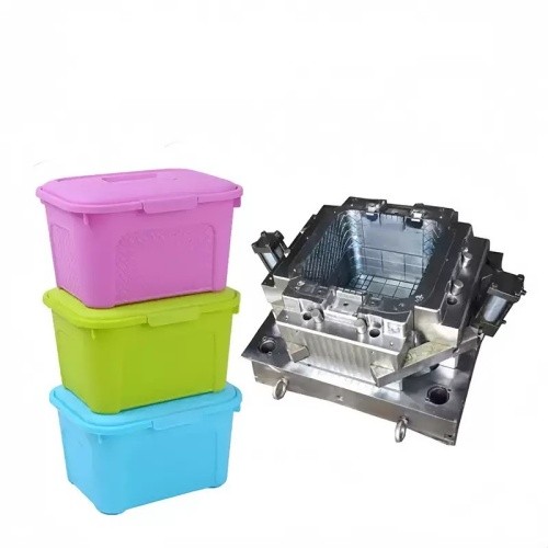OEM High Quality Plastic Injection Molds For Storage Box Bin with Fast Tooling Lead Time - Image 3