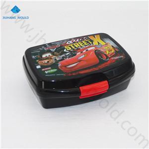 OEM print bpa free baby kids bento plastic lunch box with locks