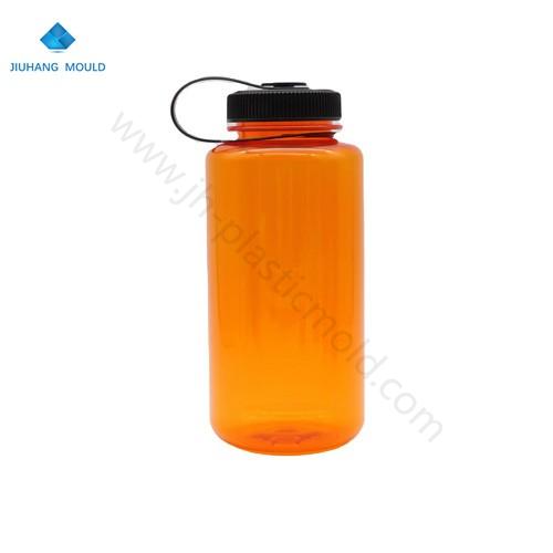 Outdoor Sports Wide Mouth Plastic Water Bottle with handle 1000ML - Image 1