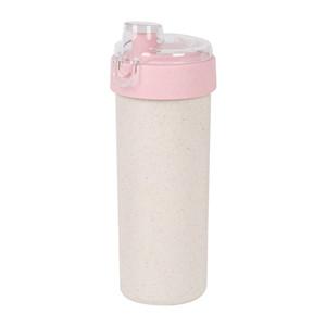 Promotional Wheat fiber water bottle with flip lid
