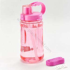 Factory supplies Big size herbalife plastic sport water bottle with straw 1L 2L