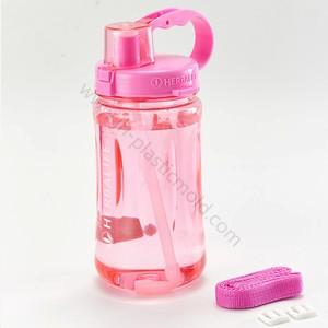 Factory supplies Big size herbalife plastic sport water bottle with straw 1L 2L - Image 2