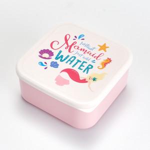 Plastic small box food container snack box for children